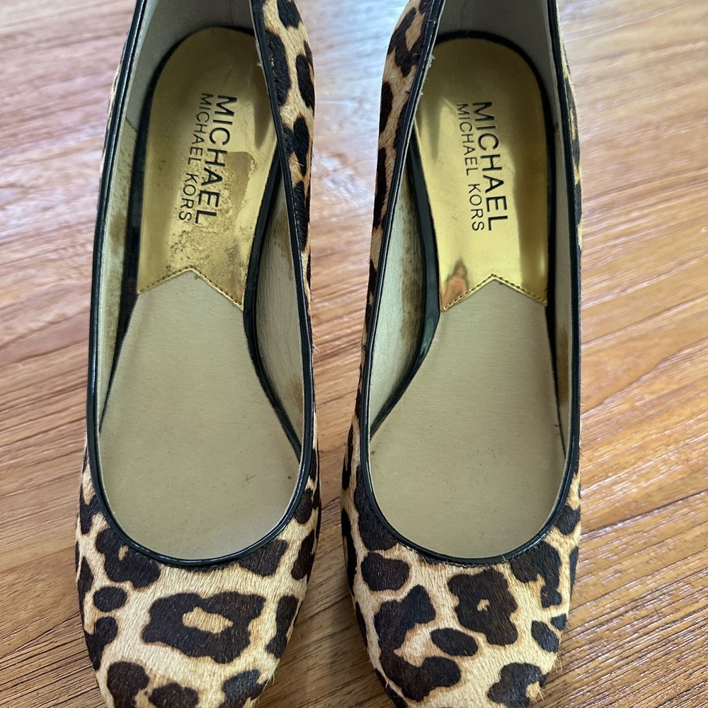 Michael Kors Animal Print Heels